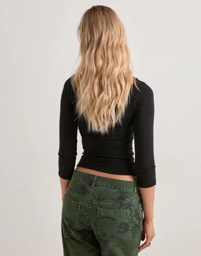 PIECES Pcphoebe 3/4 Boatneck Top Jrs Noos toppar dam – bild 3