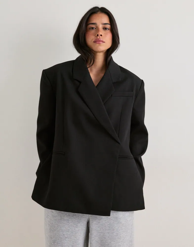 VERO MODA Vmelma Ls Oversized Slit Blazer dam – bild 3