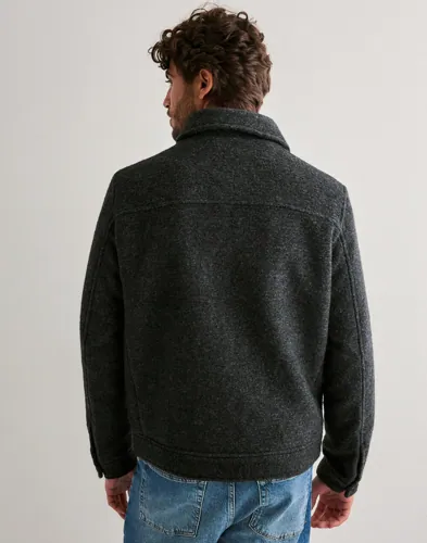 Slhjakob Wool Blend Jkt Skjortjackor 3
