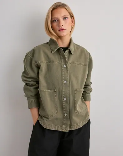 Only - Grøn - Onllara Twill Jacket Otw