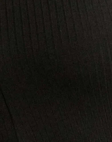 Pieces - Sort - Pckitte Zip Ls T-Neck Top Noos Bc