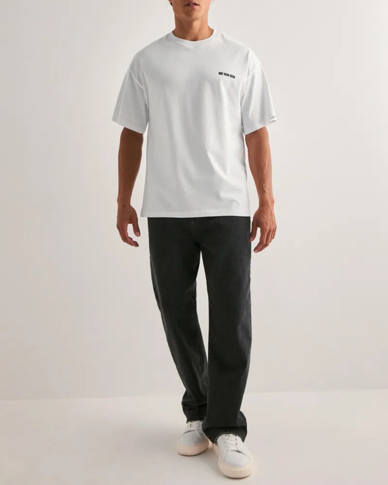 Que Sera Sera Tischi T-shirt Oversized t-shirts herr – bild 3