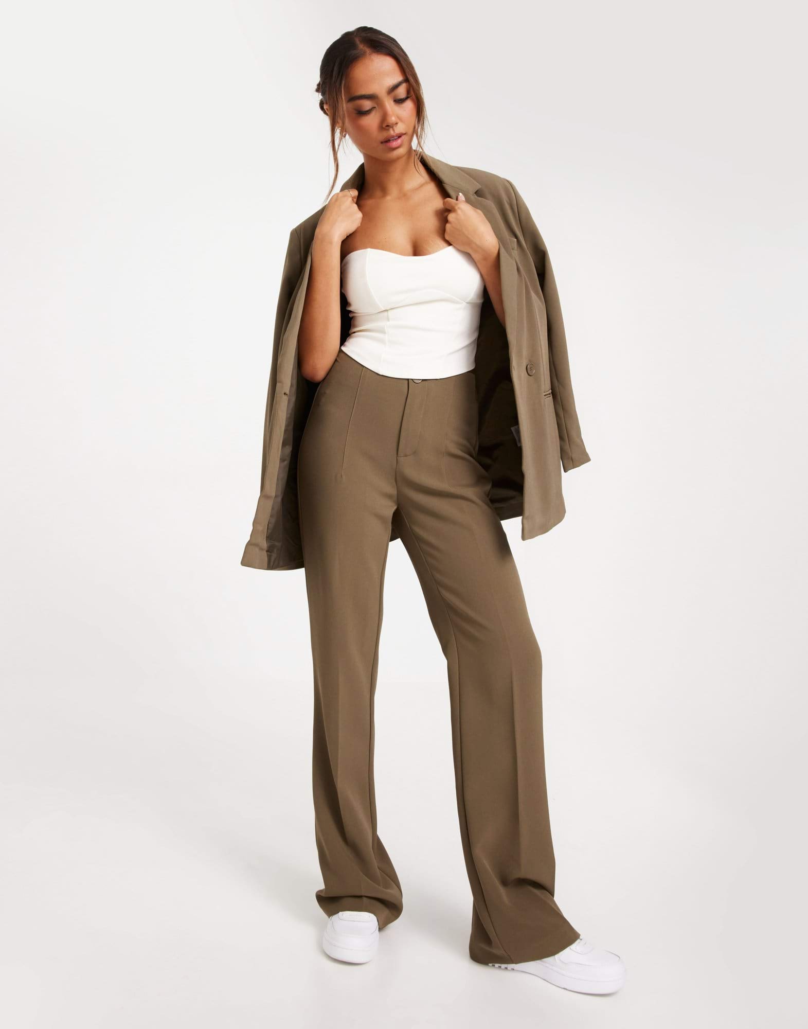 -ONLLIZZO HW FLARED PANT CC TLR