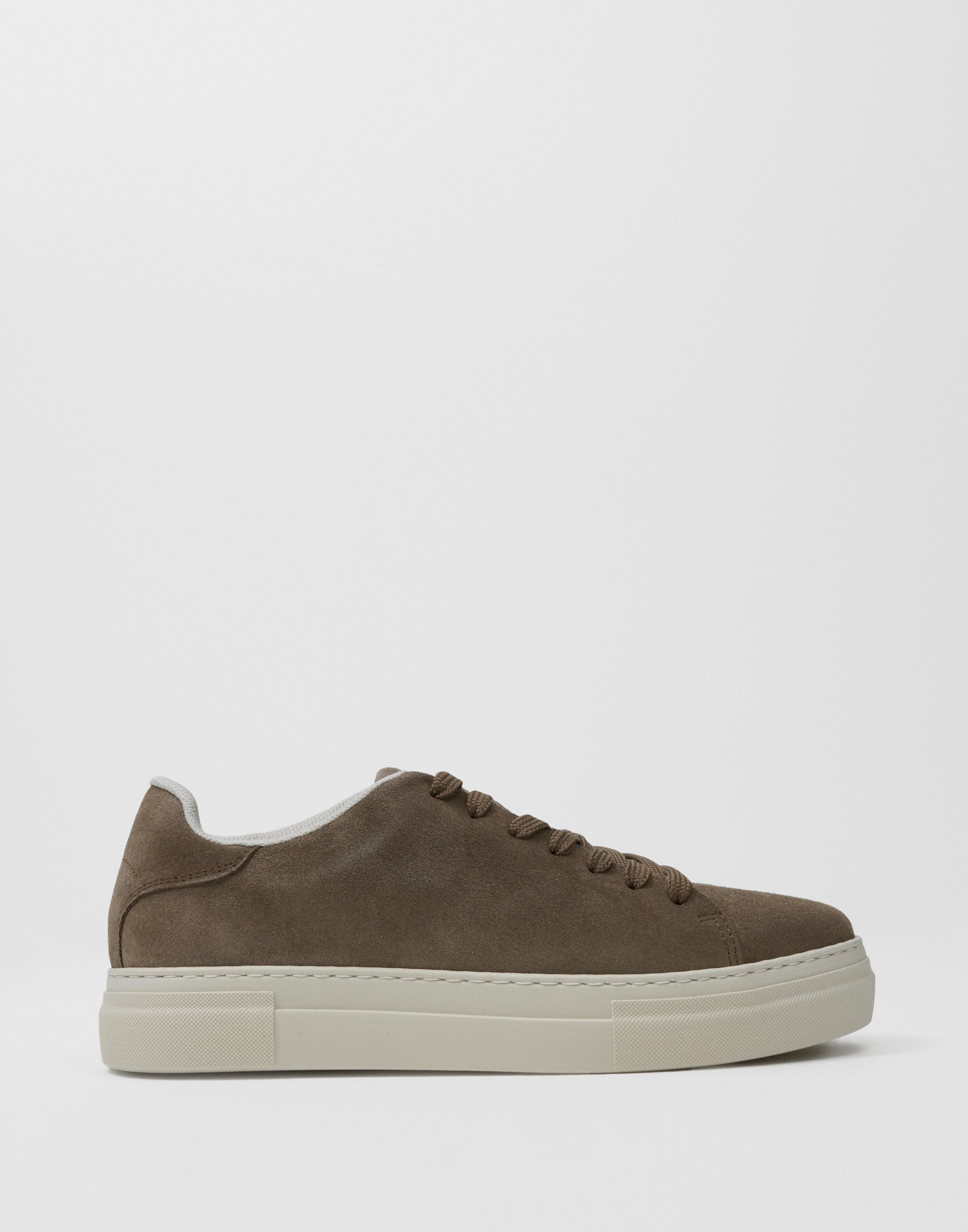 Selected Homme Slhdavid Chunky Suede Sneaker Noos Lave sneakers Brun