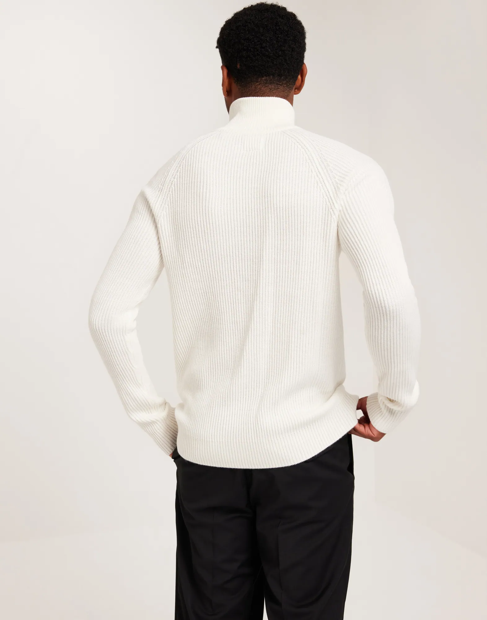 JJPANNEL KNIT HALF ZIP AW23