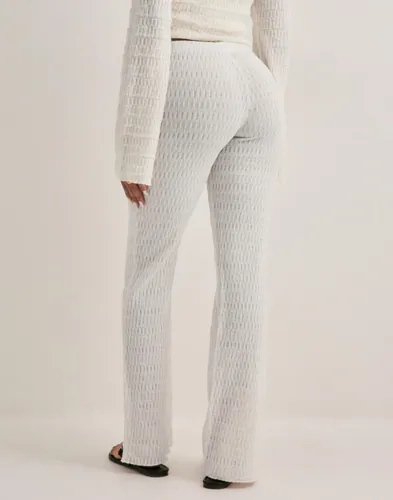 Nelly - Hvit - Elegant Structure Pants