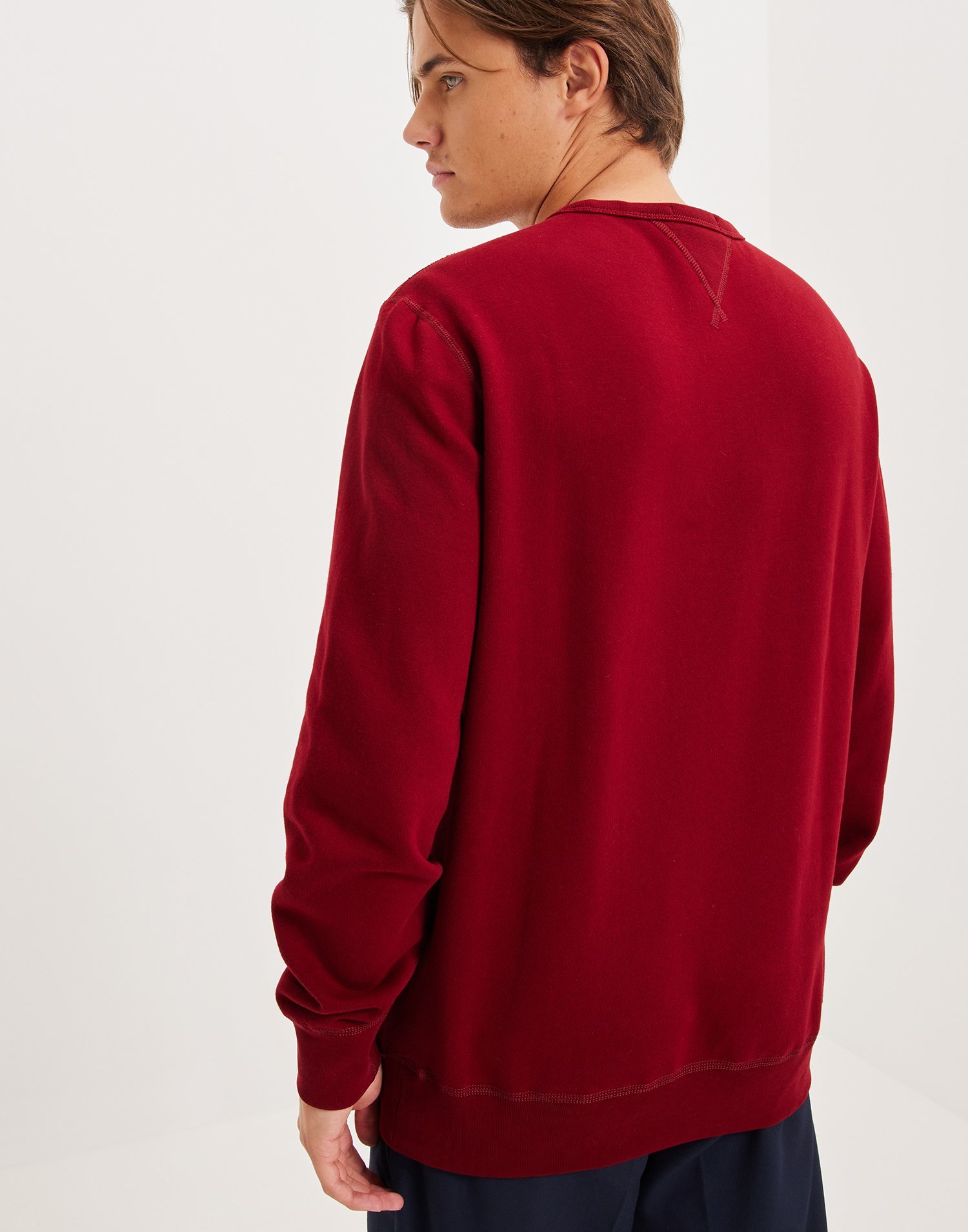 Buy Polo Ralph Lauren Long Sleeve Sweater Red NLYMAN