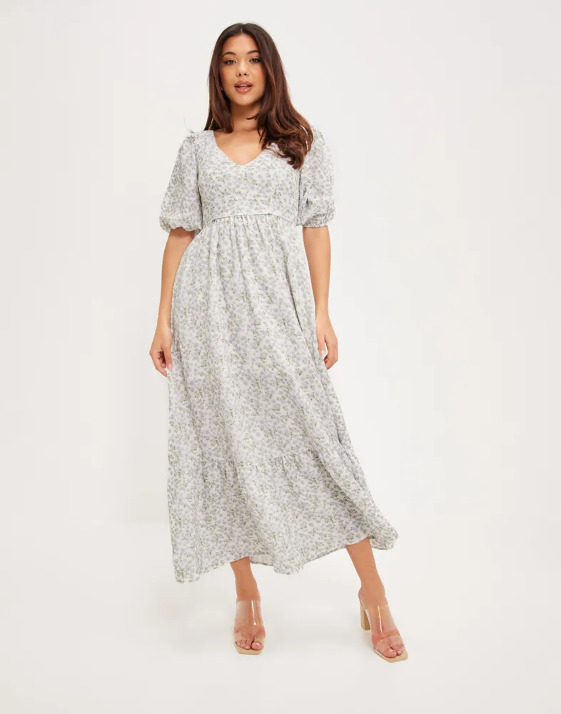 chinese dress ladies Farah Floral Layer Pleated Maxi Dress main image 1