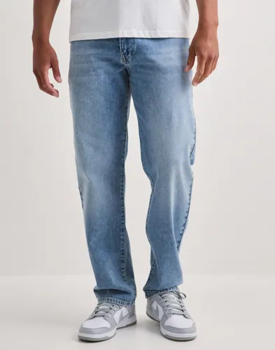 Que Sera Sera Donny Denim Straight jeans Blå