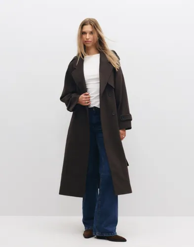 Onldear-Trillion Long Belt Coat Pnt