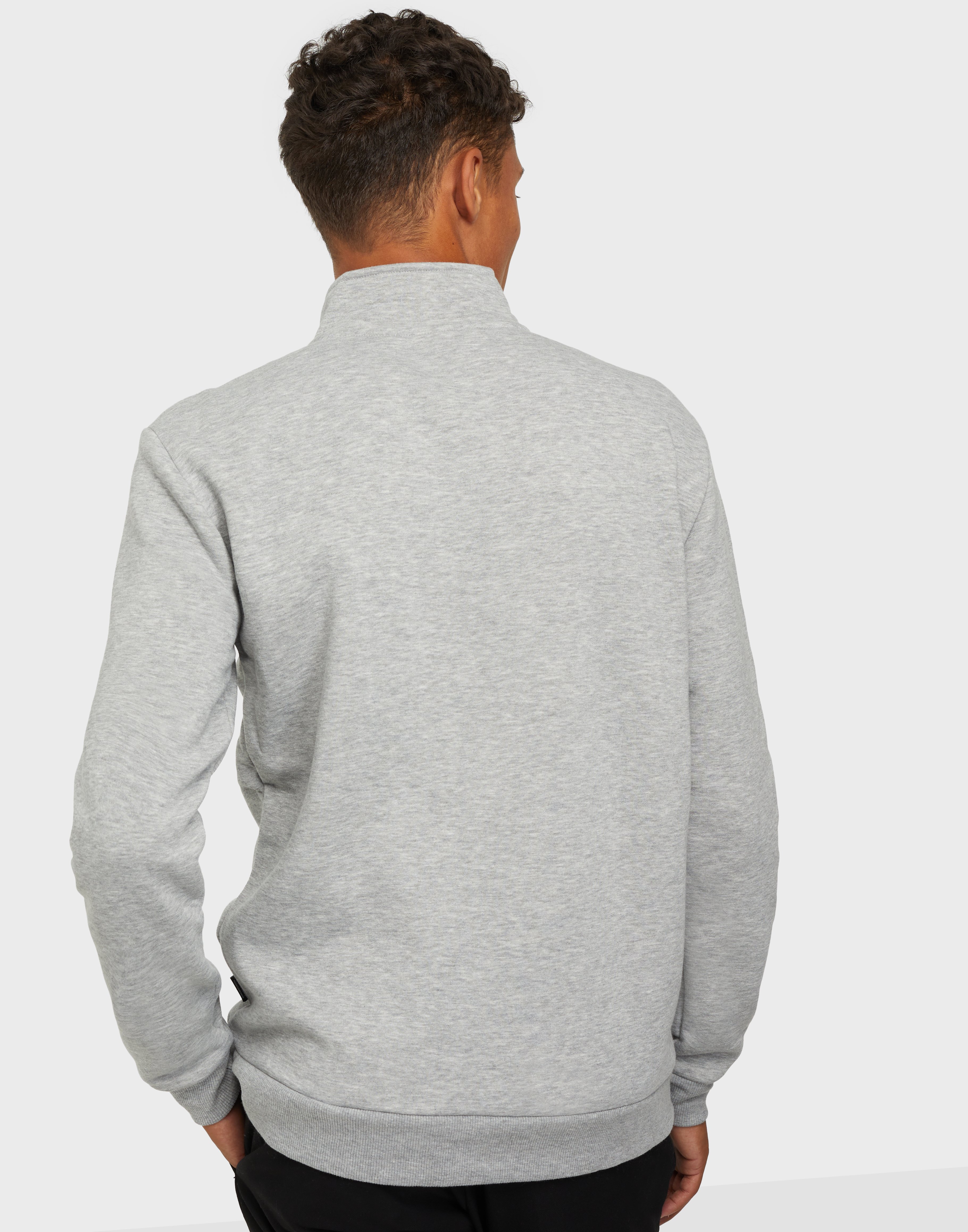Buy Only & Sons ONSCERES HALF ZIP SWEAT - Light Grey Melange | NLYMAN