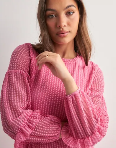 ONLY Onlnaja L/S Baloon Dress Cs Jrs sommarklänningar dam – bild 3