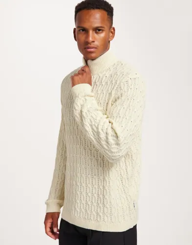 ONLY & SONS Onsleonard Life Reg 7 Half Zip Knit Tröjor med dragkedja herr – bild 2