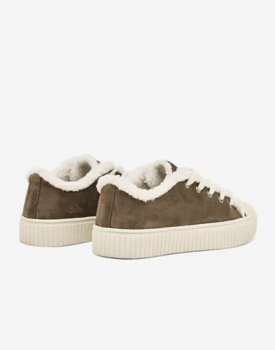 Nelly Warm Court Sneaker låga sneakers dam – bild 3