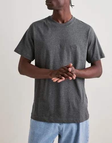 Mads Nørgaard Cotton Jersey Frode Logo Tee Kortärmade t-shirts Grå