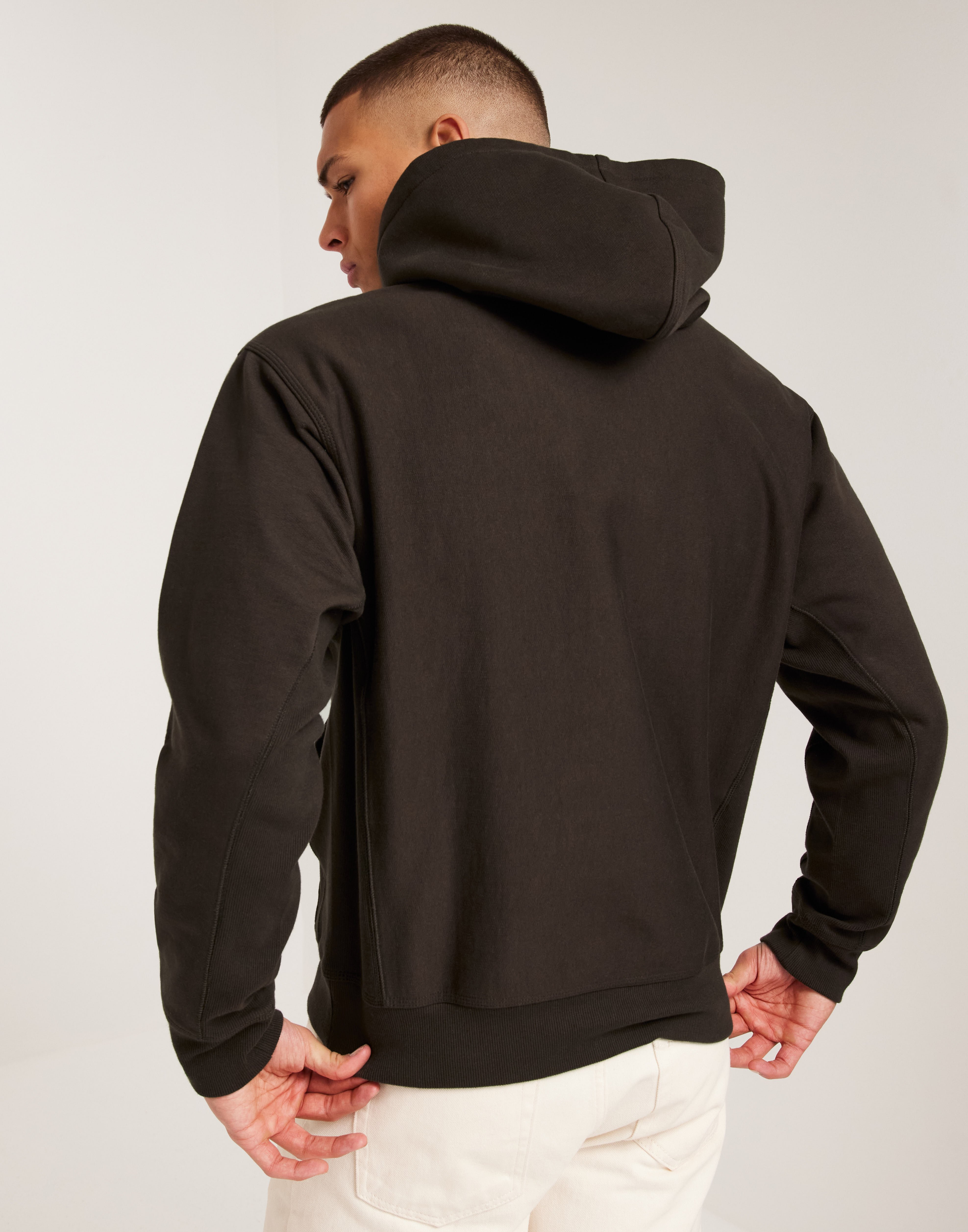 Buy Carhartt WIP Hooded American Script Sweat Tobacco NLYMAN