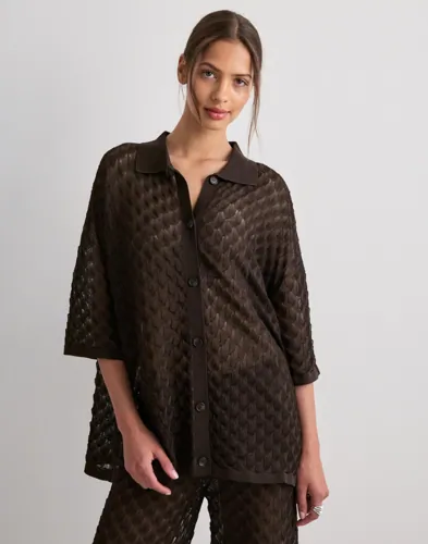 Malina - Brun - Moa Knitted Shirt