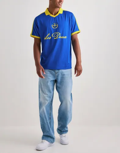 LES DEUX Sweden Football Jersey Kortärmad piké pikéer herr – bild 2