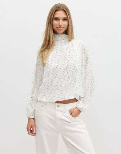 Dorellie Dot Blouse
