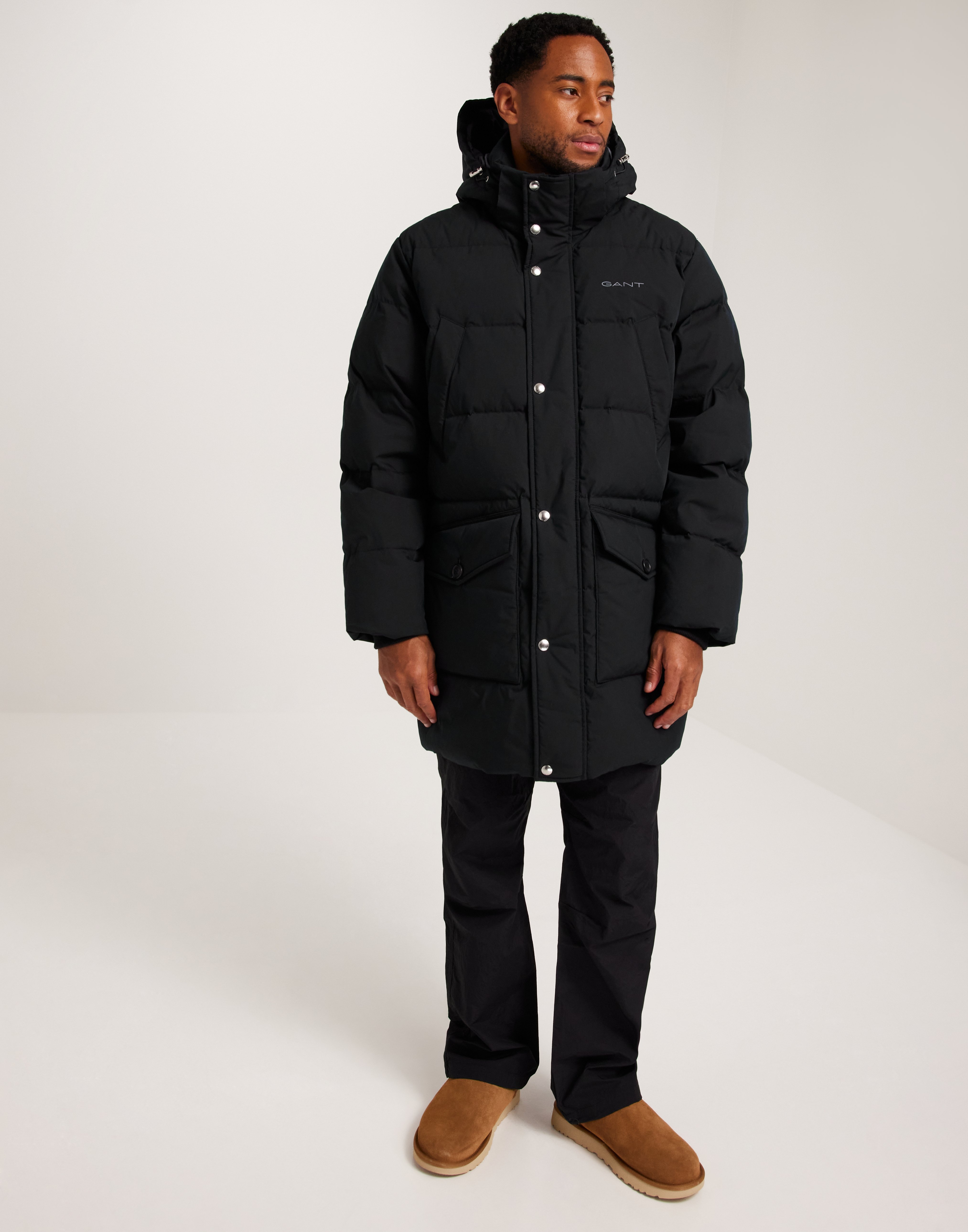 Gant long fashion down jacket