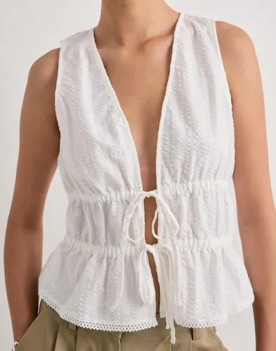 VERO MODA Vmwendy Sl Top Wvn toppar dam – bild 3