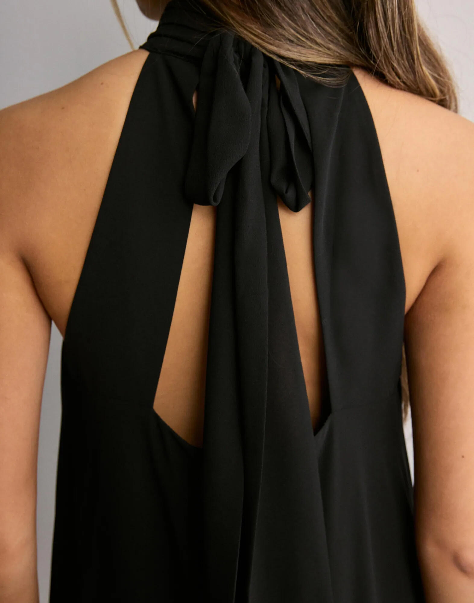 Buy Malina Sabrina halterneck ruffled maxi dress - Black | Nelly.com Buy Malina Sabrina halterneck ruffled maxi dress - Black | Nelly.com