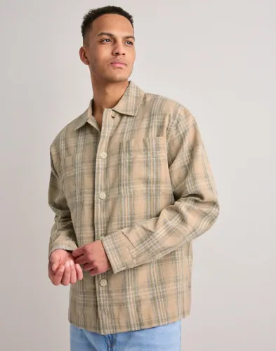 Selected Men Slhregrory Check Overshirt Overshirts herr – bild 2