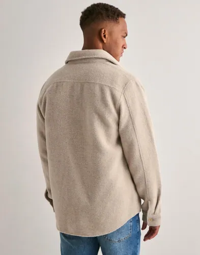 Lennon Bouclé Overshirt Skjortjackor 3