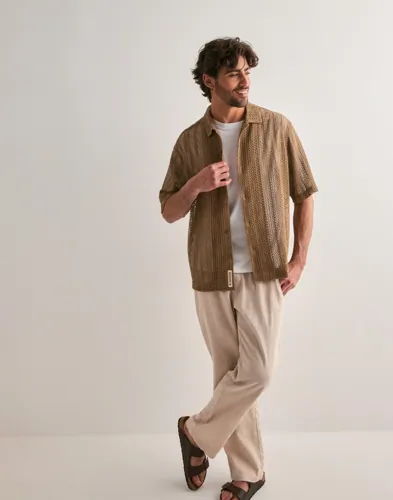 Woodbird Wang Lace Shirt Mönstrade skjortor herr – bild 2