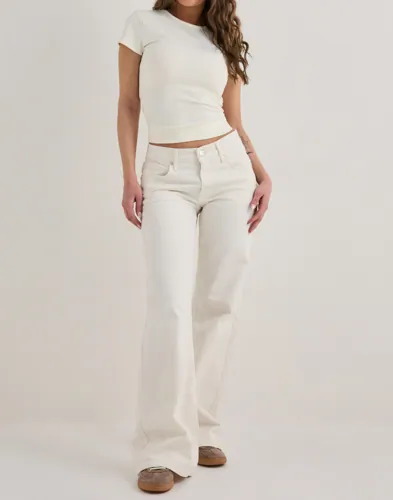 Nelly Loose Flare Jeans dam – bild 3
