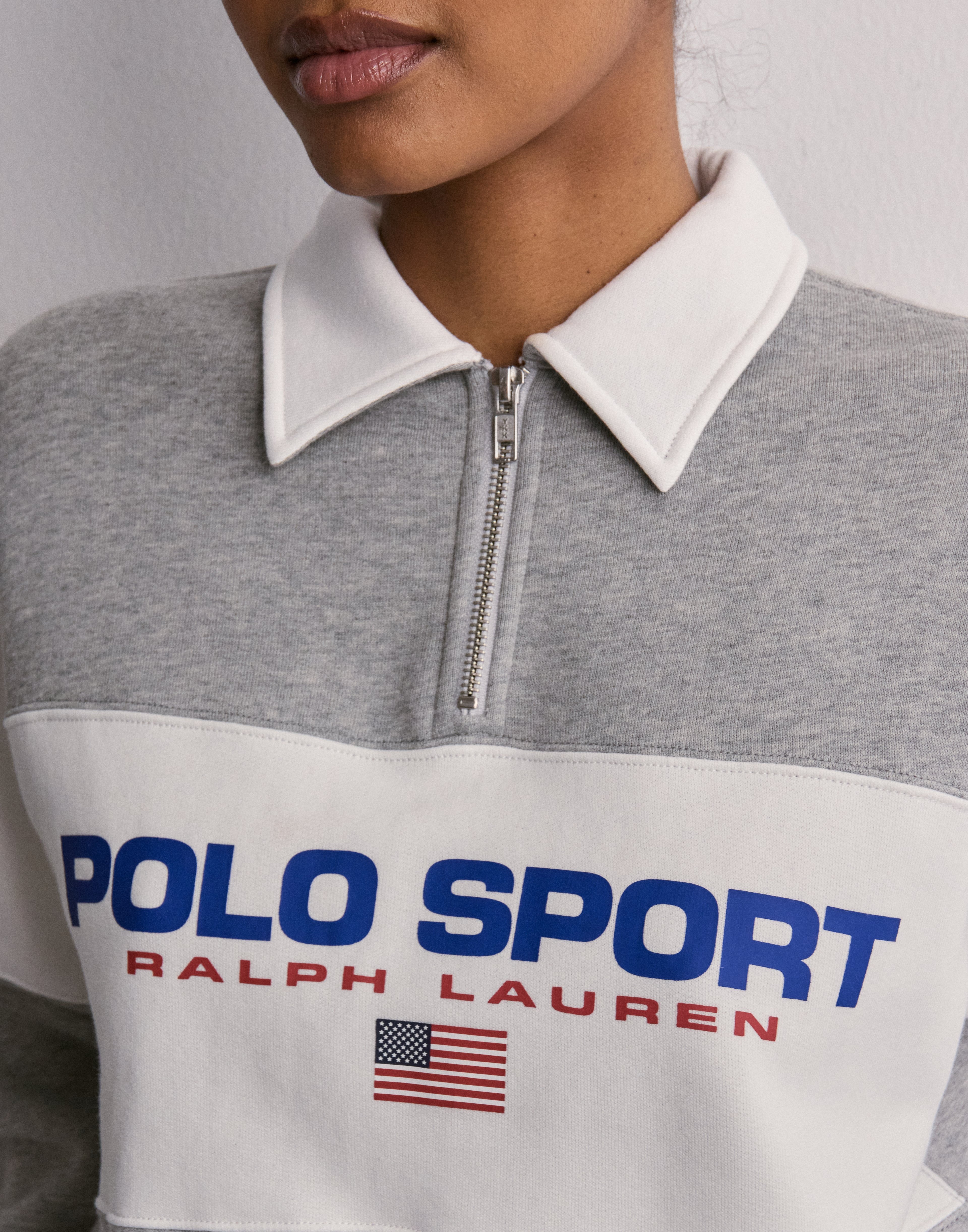 Buy Polo Ralph Lauren PS HALF ZIP-LONG SLEEVE-HALF ZIP - Grey