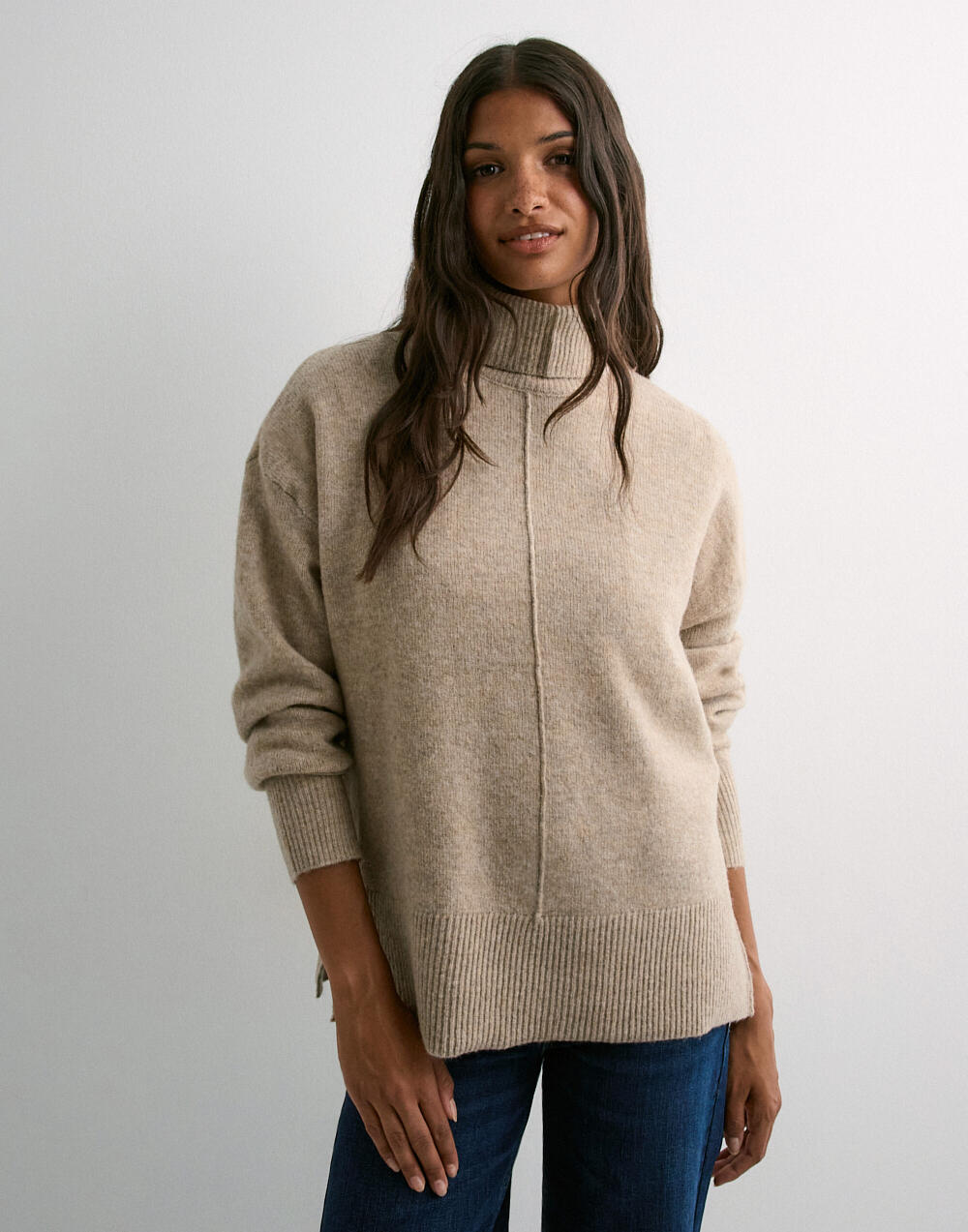 PIECES DAM KARDIGAN PCMALOU - Medium grey melange main image 1