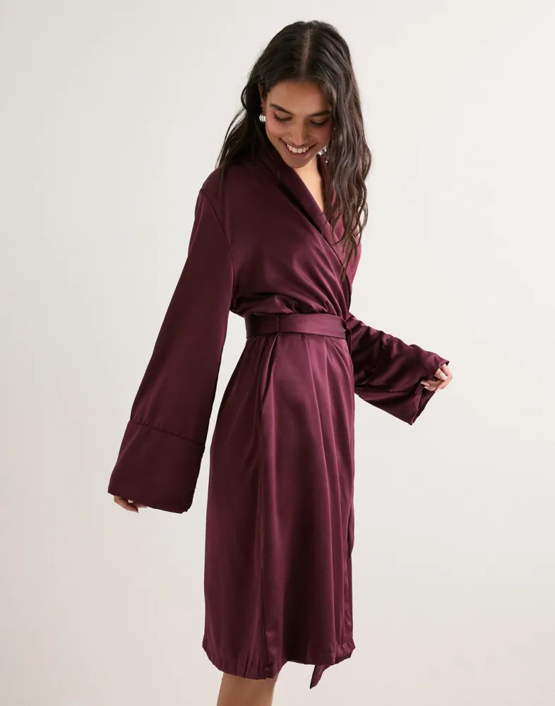long maxi linen dresses Natural Long Sleeve Linen Maxi Dress from NikkaPlace