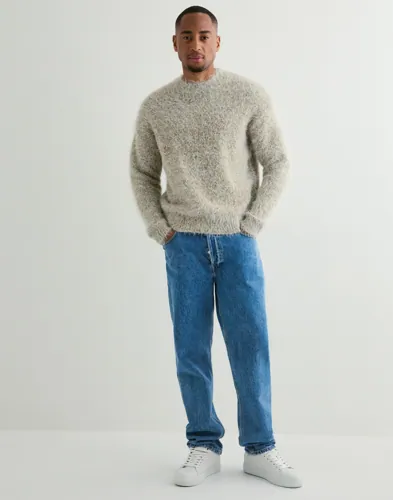 ONLY & SONS Onsnoah Ds Crop Ls Crew Knit Extnd Stickade tröjor herr – bild 3