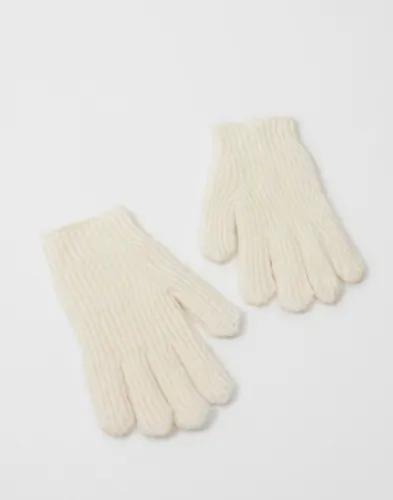 Nelly - Hvid - Fuzzy Finger Gloves