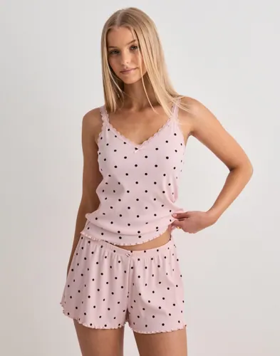 Short Jersey Rib Dot