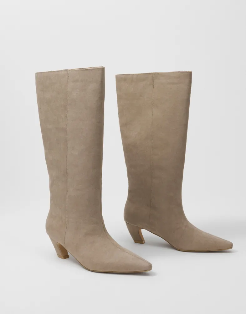 Nelly Curved Under Knee Boot kängor & boots dam – bild 3
