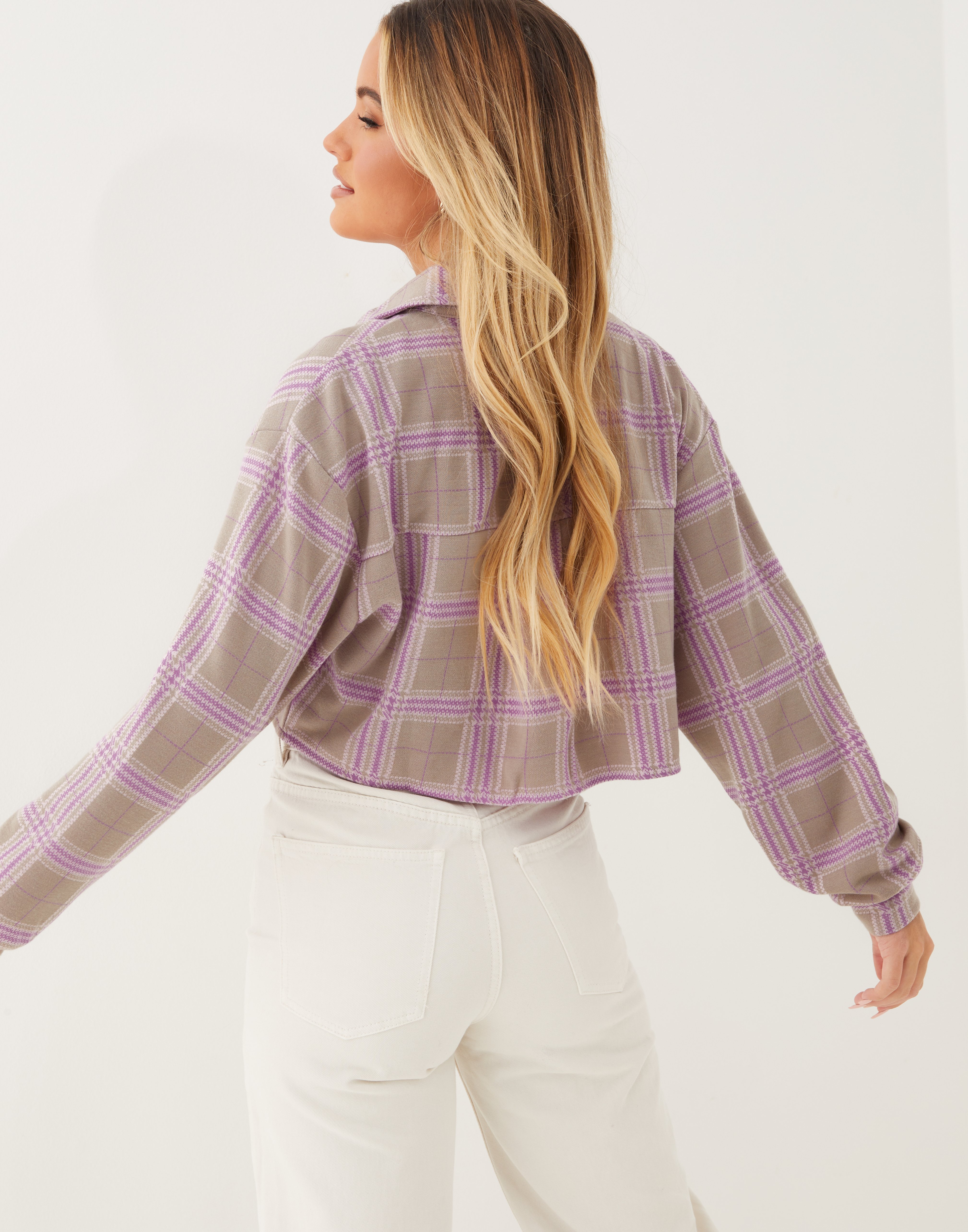 Anywhere Cropped Shacket