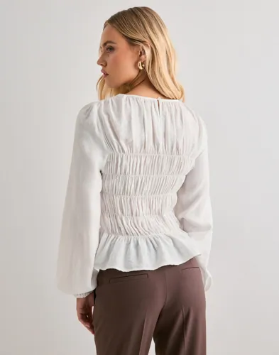 Nelly My Best Smock Blouse blusar dam – bild 3