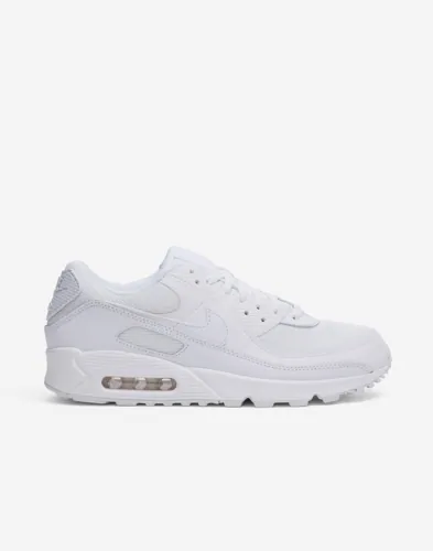 Vita Nike Air Max 90 sneakers med synlig luftsula