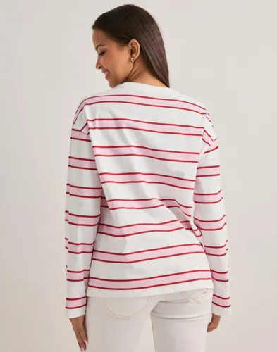 PIECES Pcmila Ls Loose Tee Jrs Noos Bc blusar dam – bild 3