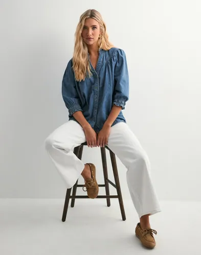 ONLY Onlraya 3/4 Shirt Dnm Akm Noos skjortor dam – bild 2