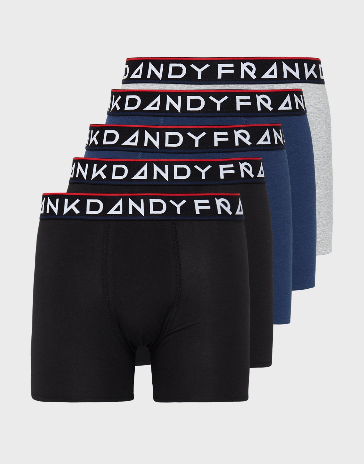Buy Frank Dandy 5-Pack St Paul Bamboo Boxer Multicolour NLYMAN
