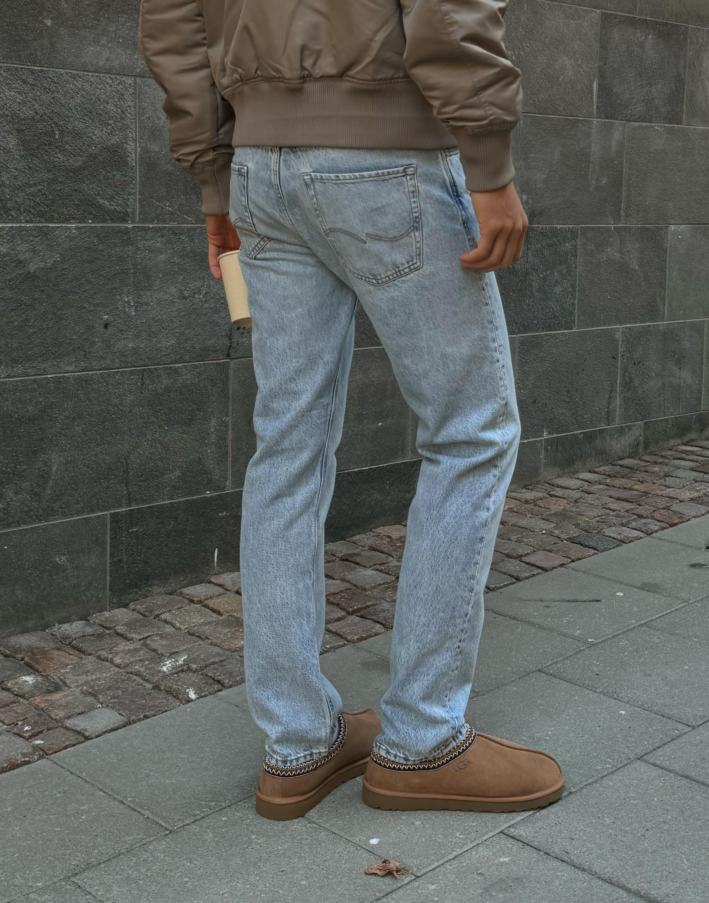 Jack & Jones Jjichris Jjoriginal Sbd 932 Noos Straight jeans Blå