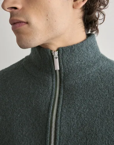 Selected Men Slhnealy Ls Knit Full Zip Cardigan Tröjor med dragkedja herr – bild 3