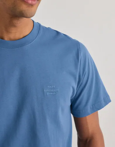 Mads Nørgaard Cotton Jersey Frode Logo Tee F Kortärmade t-shirts t-shirts - bas herr – bild 3