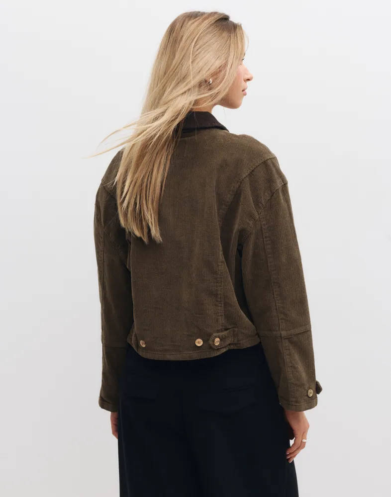 ONLY Onlglobal L/S Cord Jacket Cc Pnt jackor dam – bild 2