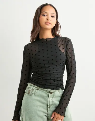 Only - - Onljuliet L/S Mockneck Top Box Jrs