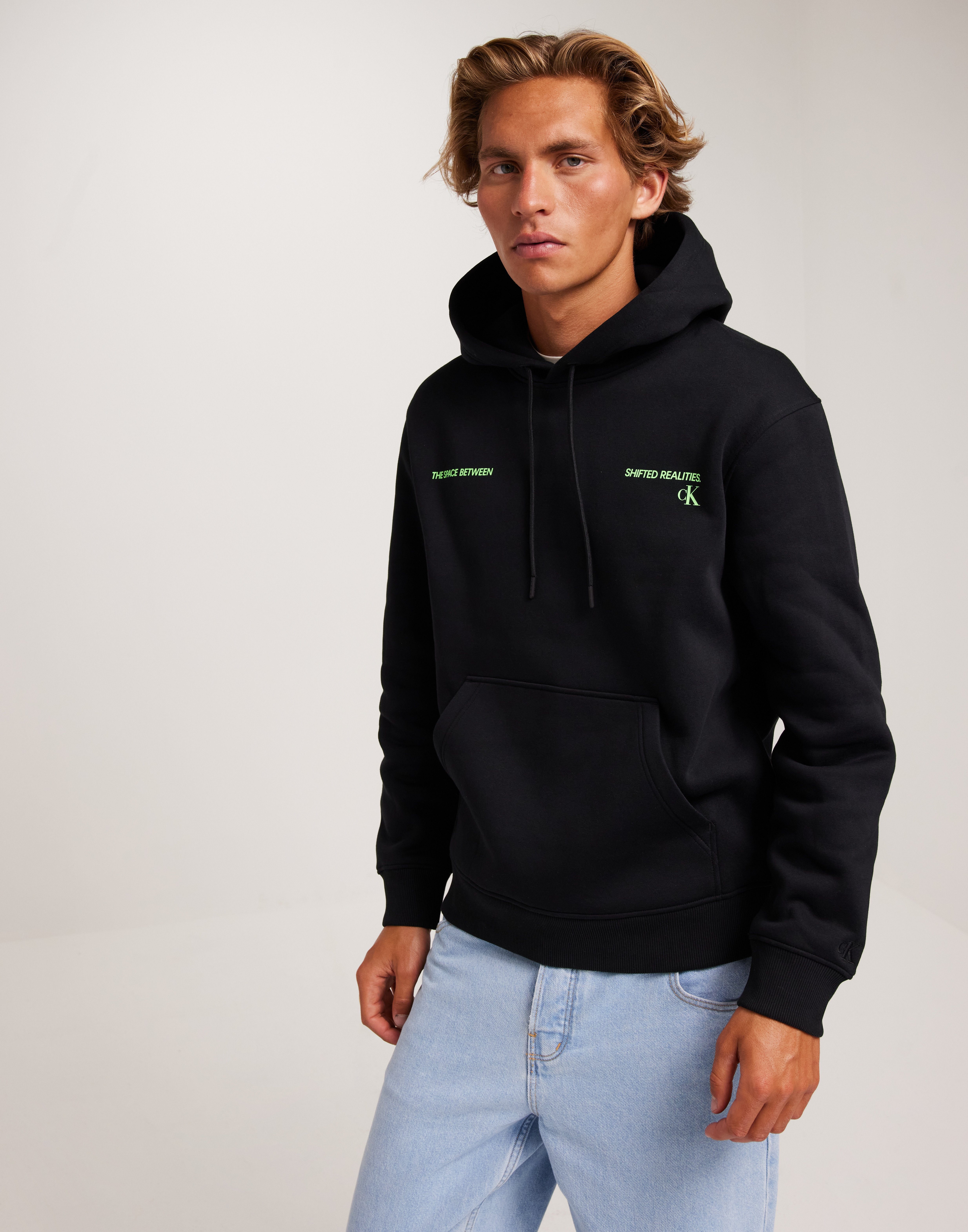 Buy Calvin Klein Jeans HYPER REAL LANDSCAPE HOODIE Ck Black NLYMAN