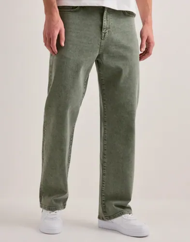 Que Sera Sera Luke Loose denim Loose fit jeans Grön